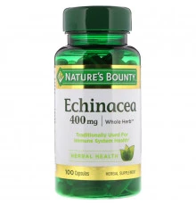 Nature's Bounty, Эхинацея, 400 мг, 100 капсул