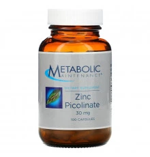 Metabolic Maintenance Пиколинат цинка 30 мг 100 капсул