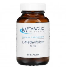 Metabolic Maintenance, L-Methylfolate, 10 mg, 90 Capsules
