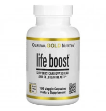 California Gold Nutrition, Life Boost, 180 Veggie Capsules