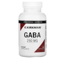 Kirkman Labs, GABA, 250 мг, 150 капсул