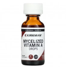 Kirkman Labs, Mycelized Vitamin A Drops, 1 fl oz (30 ml)