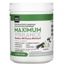 Vibrant Health, Maximum Vibrance, Версия 3.0, стручок ванили, 22,1 унции (626,4 г)