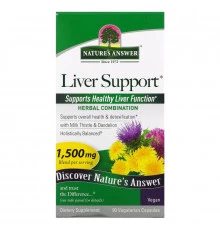 Nature's Answer, Liver Support, 500 mg, 90 Vegetarian Capsules