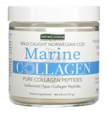 Nature's Answer, Marine Collagen, Wild Caught Norwegian Cod, Unflavored, 4.8 oz (137 g)