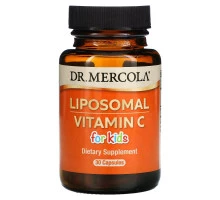Dr. Mercola, Liposomal Vitamin C for Kids, 30 Capsules