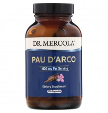 Dr. Mercola, Pau D'Arco, 1,000 mg, 120 Capsules
