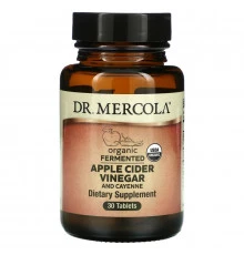 Dr. Mercola, Organic Fermented Apple Cider Vinegar and Cayenne, 30 Tablets