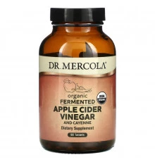 Dr. Mercola, Organic Fermented Apple Cider Vinegar and Cayenne, 90 Tablets