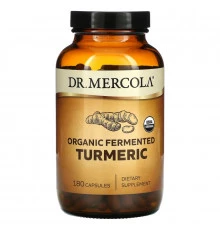 Dr. Mercola, Fermented Turmeric, 180 Capsules