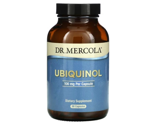 Dr. Mercola, Убихинол, Улучшенная биоактивность CoQ10, 100 мг, 90 Licaps капсул Dr. Mercola, Убихинол, Улучшенная биоактивность CoQ10, 100 мг, 90 Licaps капсул