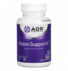 Advanced Orthomolecular Research AOR Classic Series Vision Support II 60 Softgels