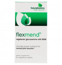 FutureBiotics, FlexMend, вегетарианский глюкозамин с МСМ, 90 вегетарианских капсул