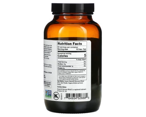 Pure Planet Organic зеленый камут негибридные ростки пшеницы 90 г Pure Planet Organic зеленый камут негибридные ростки пшеницы 90 г