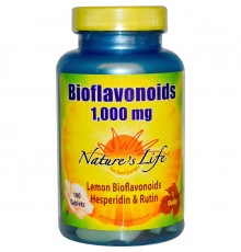 Nature's Life, Биофлавоноиды, 1,000 мг, 100 таблеток
