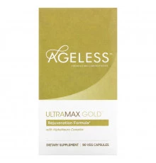 Ageless Foundation Laboratories, UltraMax Gold with AlphaNeuro Complex, 90 Veg Capsules