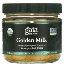 Gaia Herbs, Organic, Golden Milk, 3.7 oz (105 g)