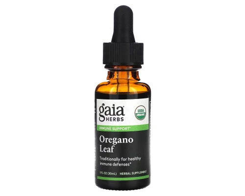 Gaia Herbs, Сертифицированный Органический Экстракт Листьев Душицы 1 жидких унции (30 мл) Gaia Herbs, Сертифицированный Органический Экстракт Листьев Душицы 1 жидких унции (30 мл)