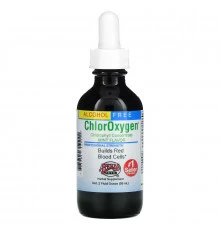 Herbs Etc., ChlorOxygen, концентрат хлорофилла, без спирта, мята, 2 ж. унц. (59 мл)