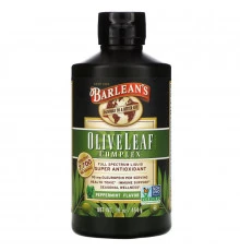 Barlean's, Комплекс листьев оливы, со вкусом перечной мяты, 16 унции (454 г)