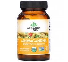 Organic India Органическая ашвагандха 90 растительных капсул