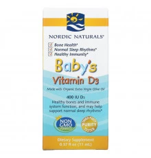Nordic Naturals Baby's Vitamin D3 0.36 fl oz (11 ml)