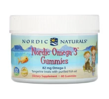 Nordic Naturals Жевательные конфеты Nordic Омега-3 со вкусом мандарина 60 шт.
